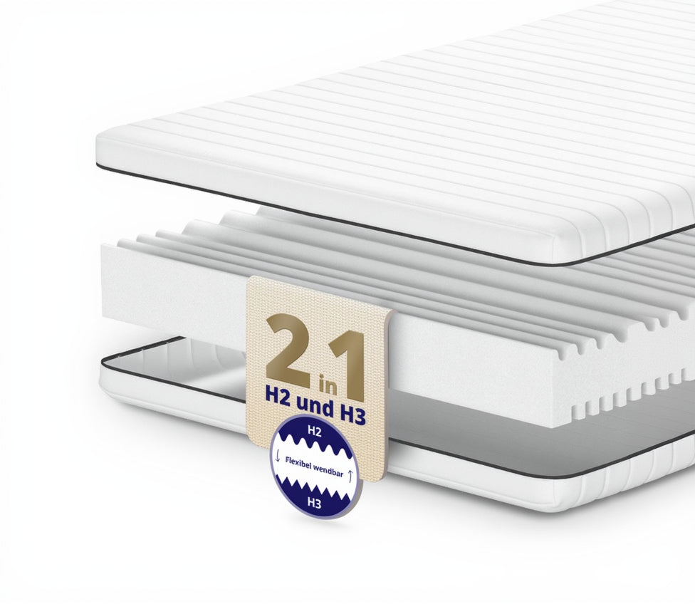 Flip Classic 15 – Kaltschaummatratze H2/H3 ergonomisch