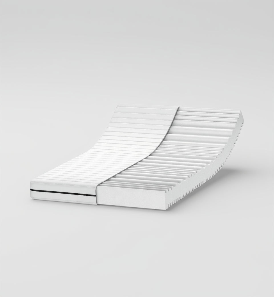 Koudschuimmatras 2in1 hardheidsgraad H2/H3