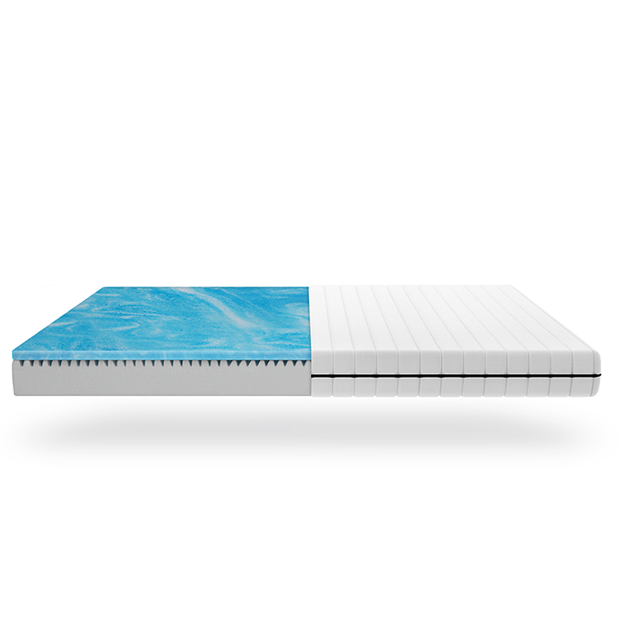 GelHybrid 15 – Gel foam mattress with microfiber cover