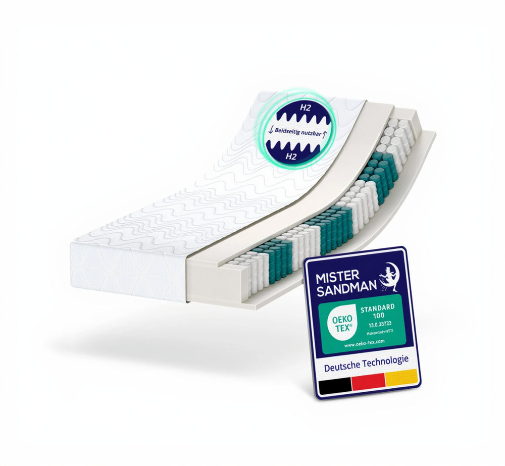 Taschenfederkernmatratze Basic 18 cm – H2