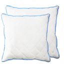 SoftCloud Duo – Microfiber Pillow Set (2 pieces, blue)